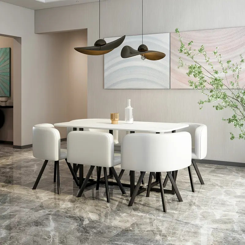 Modern 7-Piece Dining Table