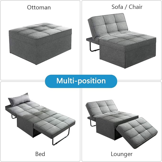 Tri-fold sofa