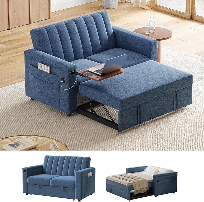 Convertible Sleeper Sofa Bed