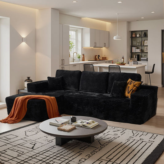 104" L-Shape Modular Couch with Chaise