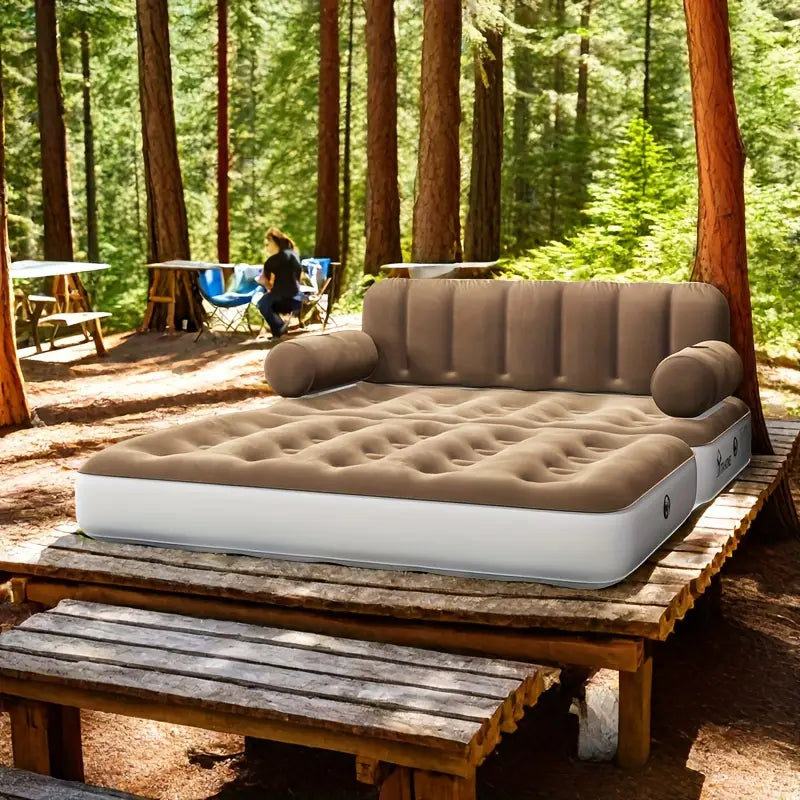 2-person rectangular air mattress sofa bed