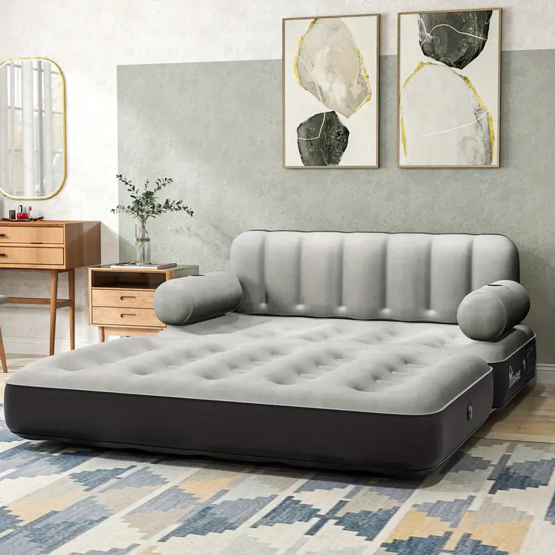 2-person rectangular air mattress sofa bed