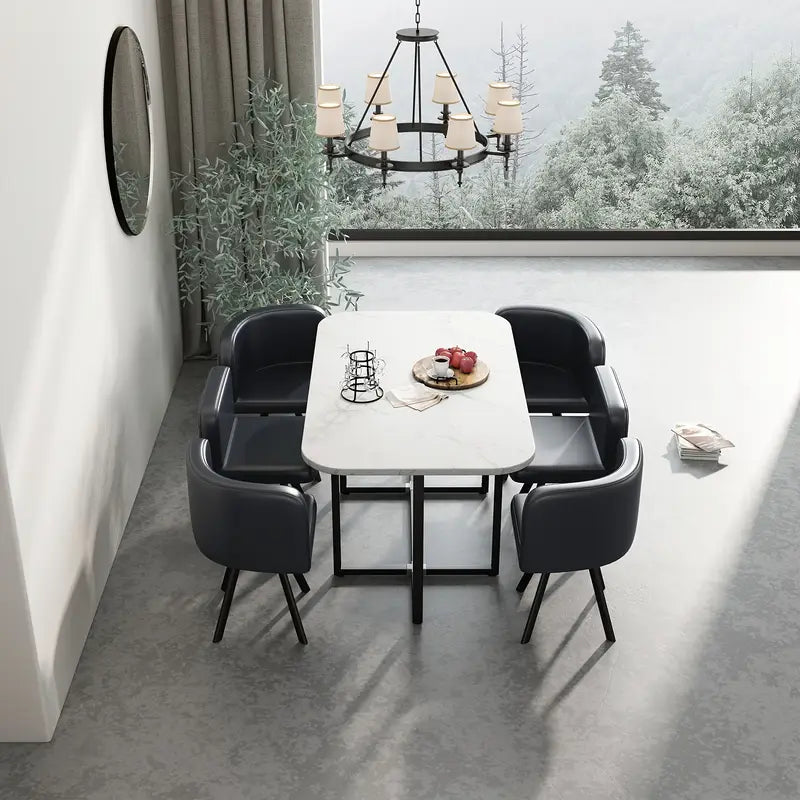 Modern 7-Piece Dining Table