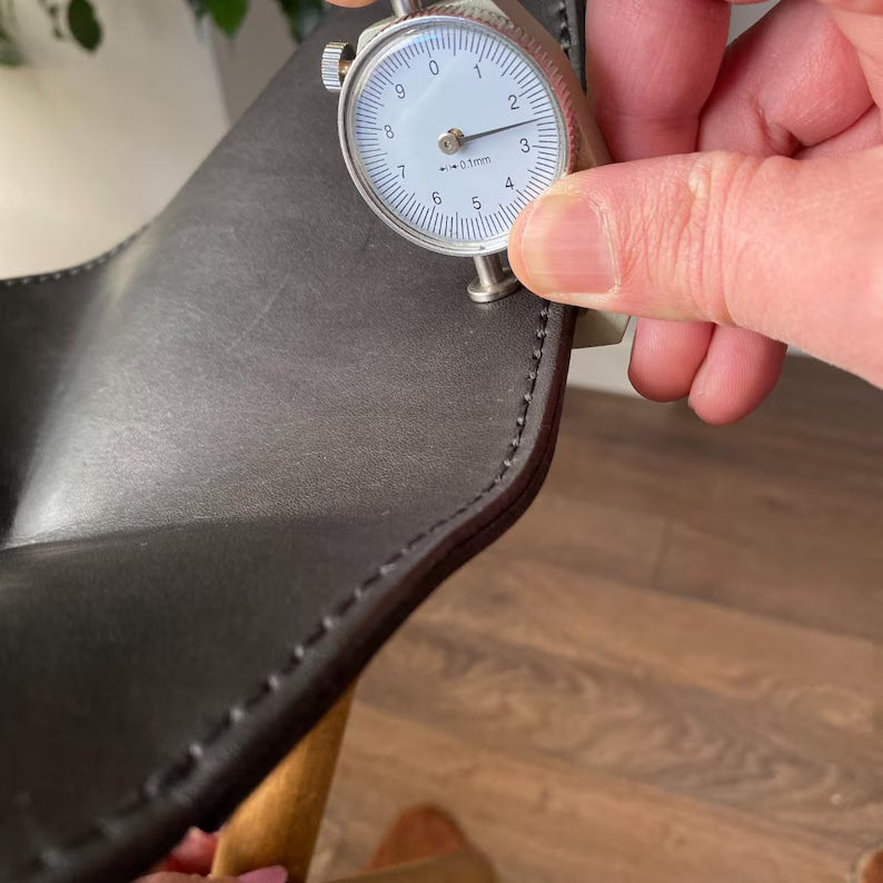 Handmade Genuine Leather Stool