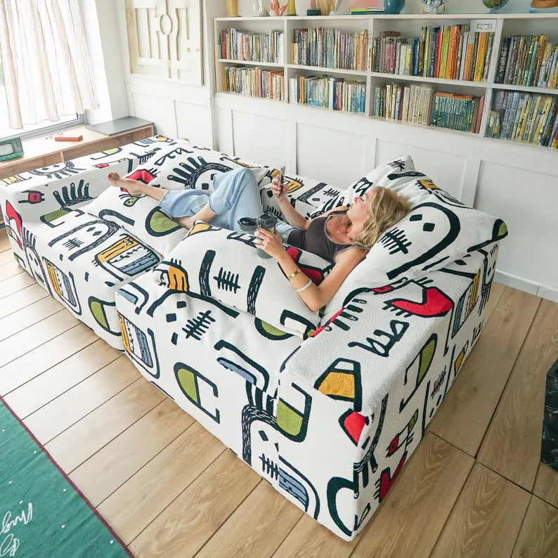Colorful Modular Floor Sofa