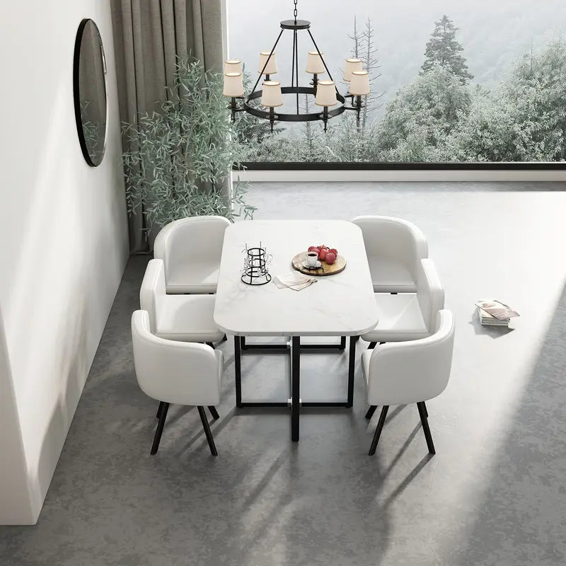 Modern 7-Piece Dining Table