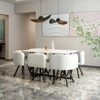 Modern 7-Piece Dining Table