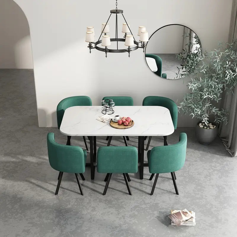 Modern 7-Piece Dining Table
