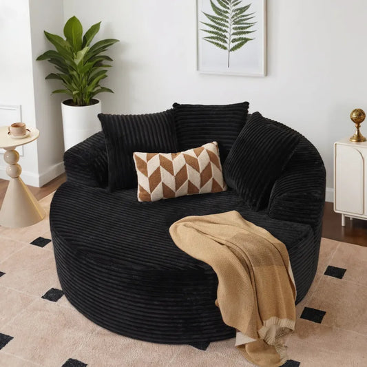 Round compressed sofa