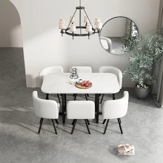 Modern 7-Piece Dining Table