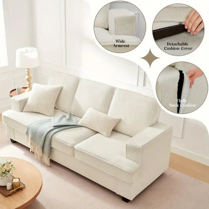 Teddy bear fabric sofa