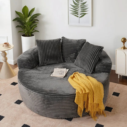 Round compressed sofa
