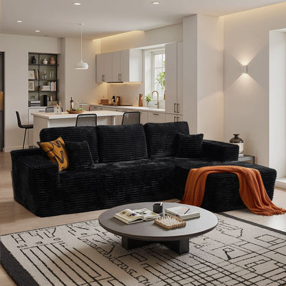 104" L-Shape Modular Couch with Chaise