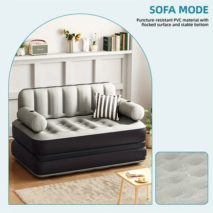 2-person rectangular air mattress sofa bed