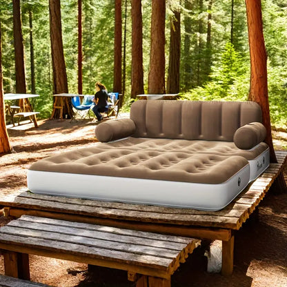 2-person rectangular air mattress sofa bed