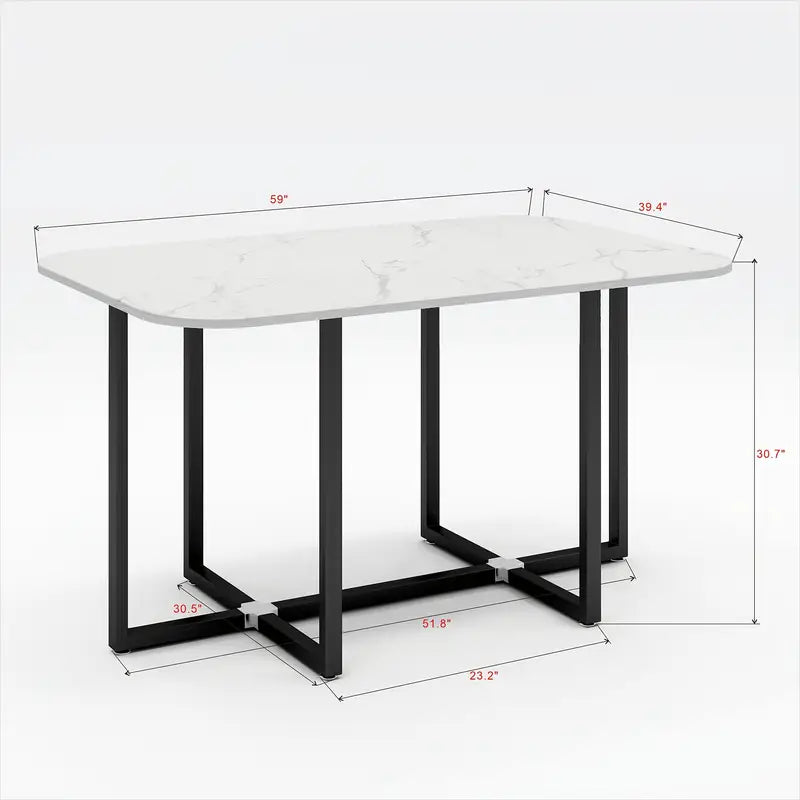 Modern 7-Piece Dining Table