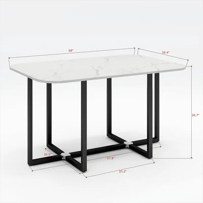 Modern 7-Piece Dining Table