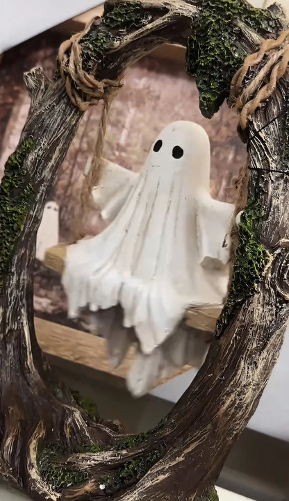 🔥🔥2025 Ghost on a Tree Swing👻