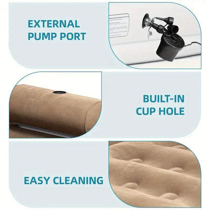 2-person rectangular air mattress sofa bed