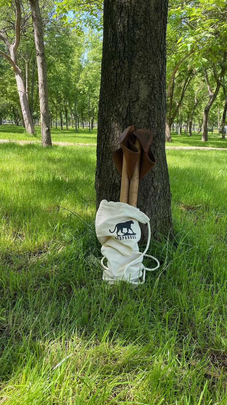 Handmade Genuine Leather Stool