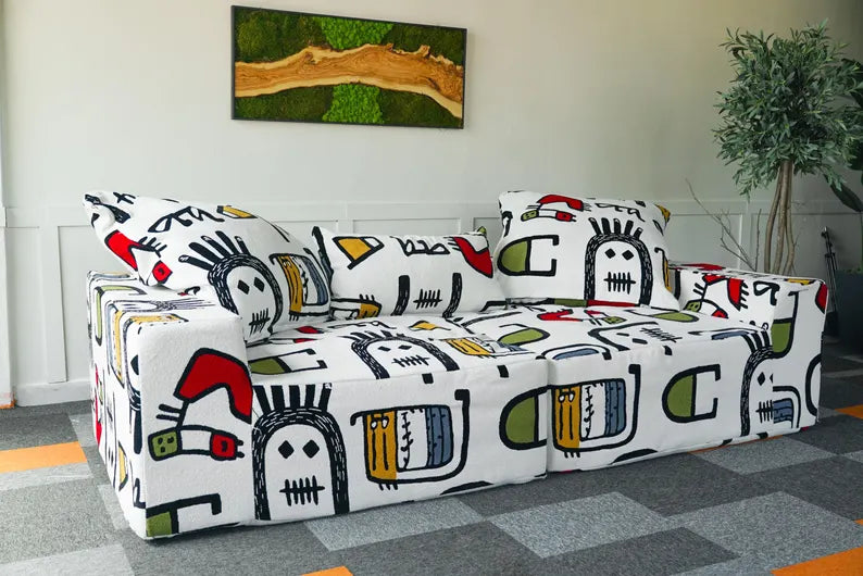 Colorful Modular Floor Sofa