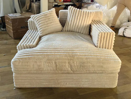 Oversized Chaise Lounge Sofa