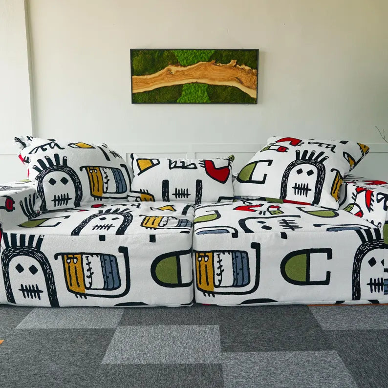 Colorful Modular Floor Sofa